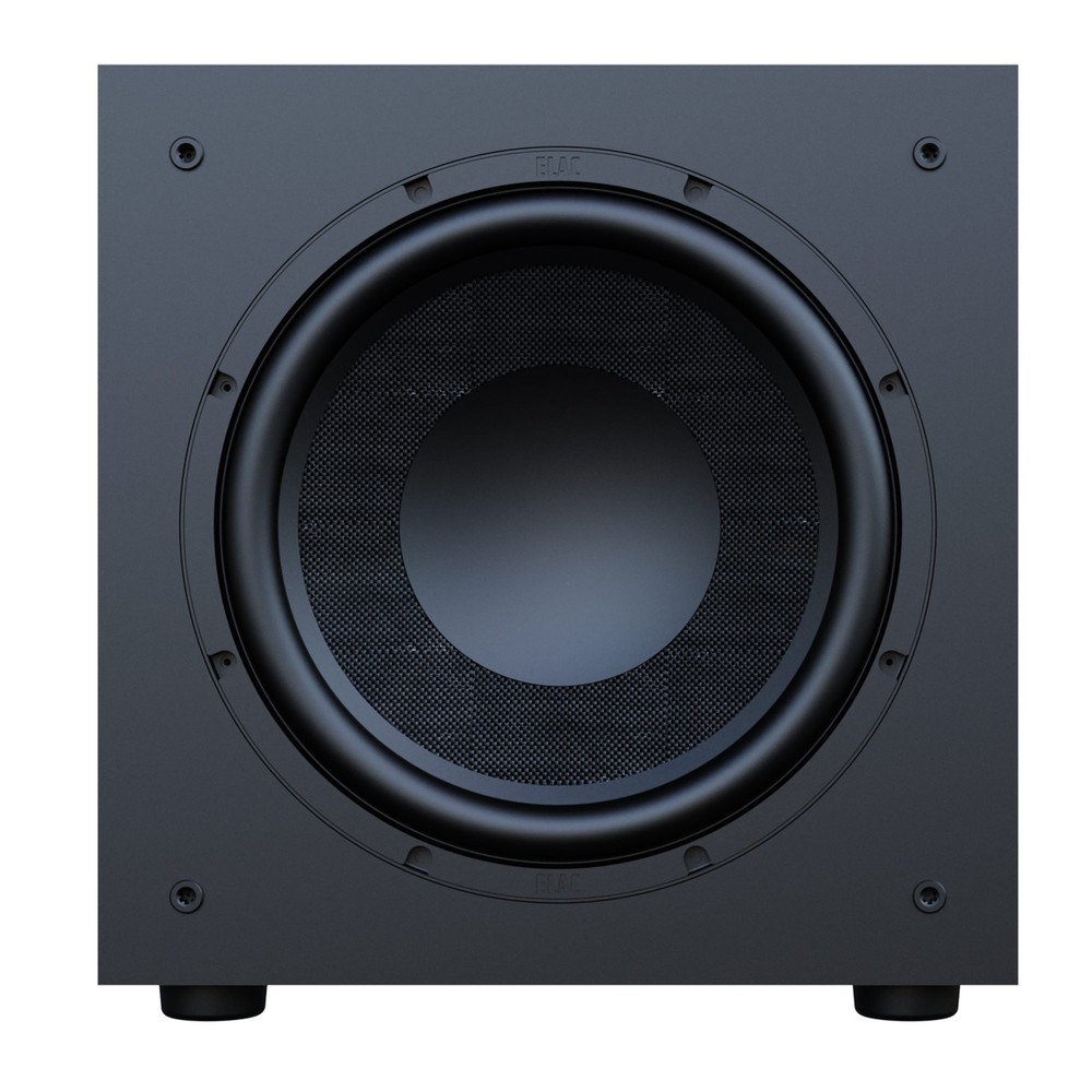 ELAC DS103-BK 10" Debut 3.0 Powered Subwoofer – 200W Peak Class D, Sealed Cab...