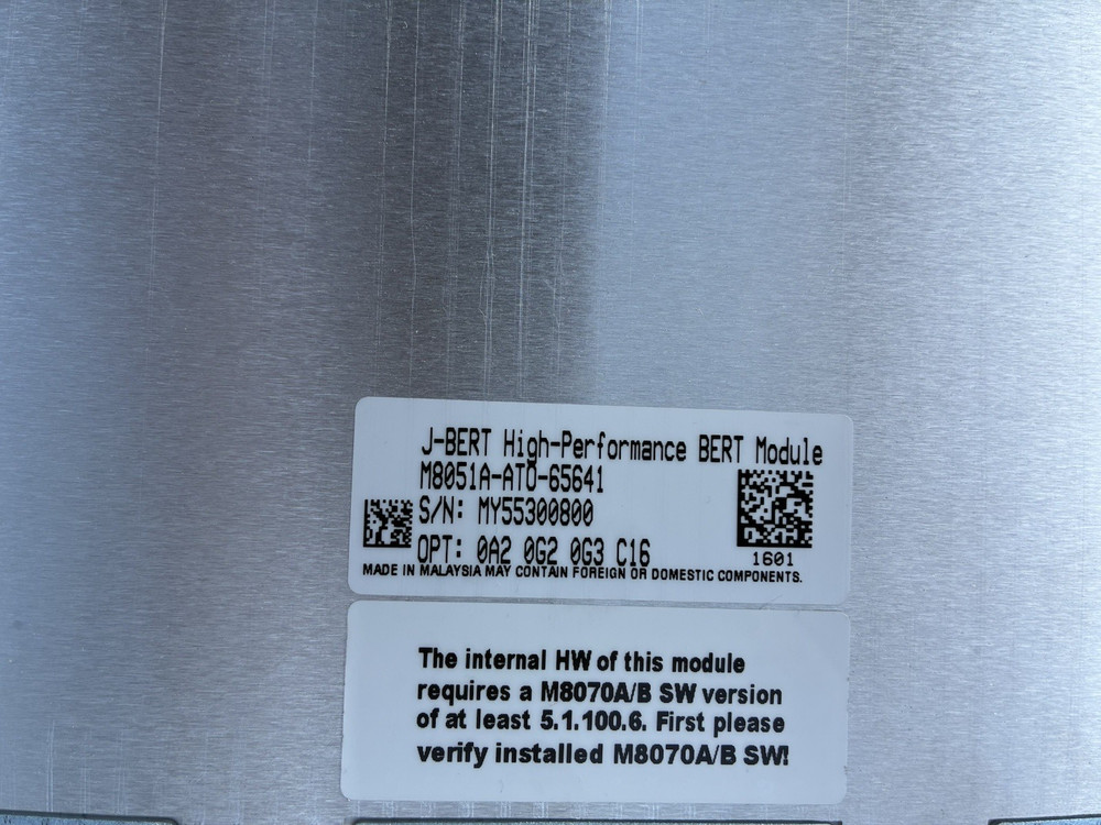 Keysight M8051A-ATO-38977 J-BERT Module