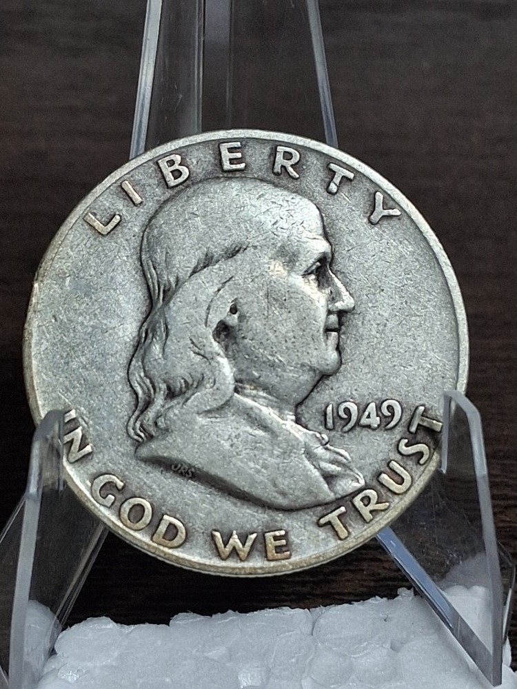 1949-D Ben Franklin Half Dollar
