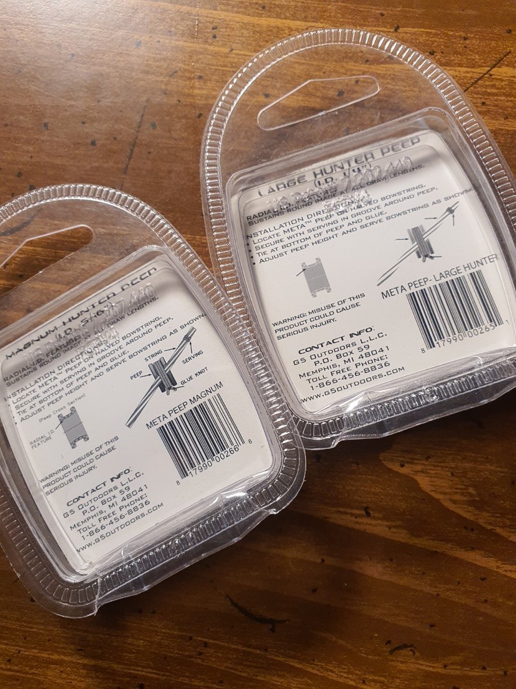 G5 Meta Peep Sight 1/4 & 5/16