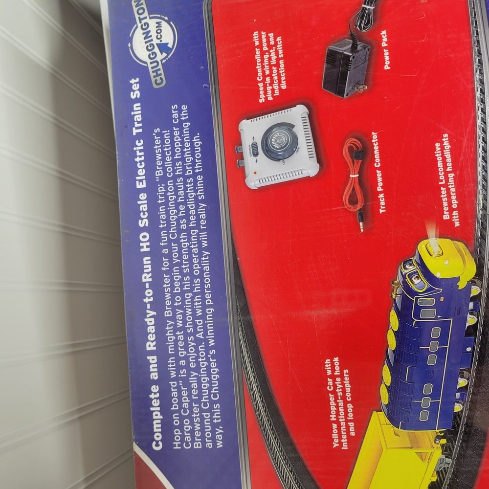 NIB Bachmann Chuggington Brewster’s Cargo Caper Ho Scale Electric Train Set