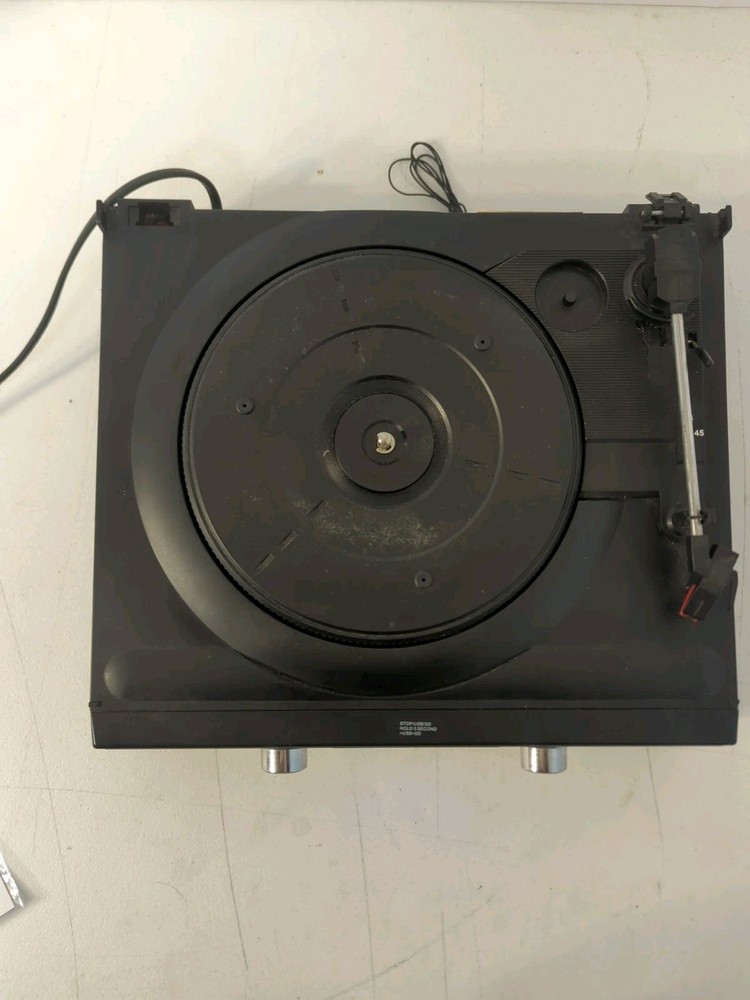 Jensen Record Player JTA-460 Digital Encoding System + AM/FM USB With Manual