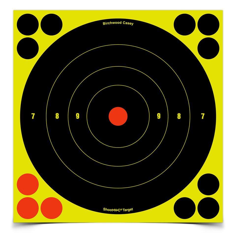 Birchwood Casey Shoot-N-C 6" Round Target 12Pack
