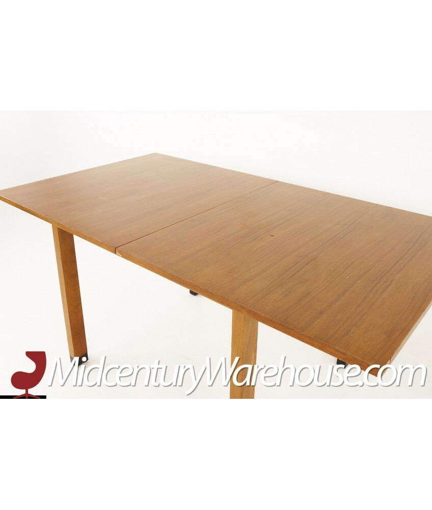 Dunbar Mid Century Flip Top Dining Game Table