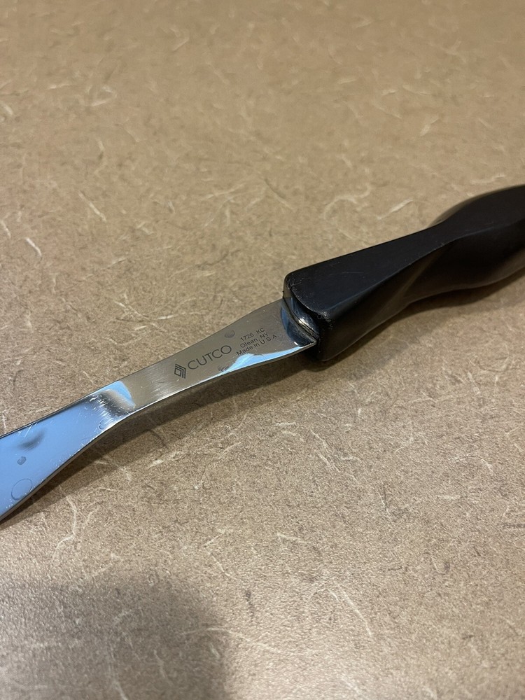 Cutco 1726 KC Turning Carving 3-Prong Fork Brown Handle Nice