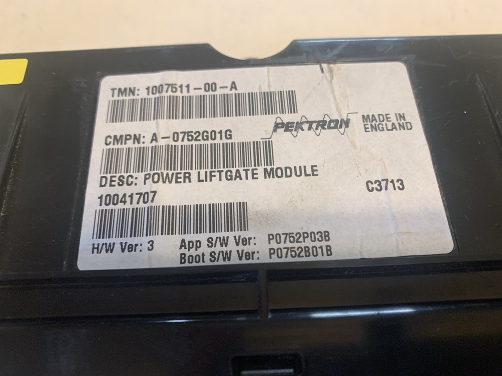 ✅ 2012-2020 OEM Tesla Model S Rear Trunk Power Lift Gate Control Module