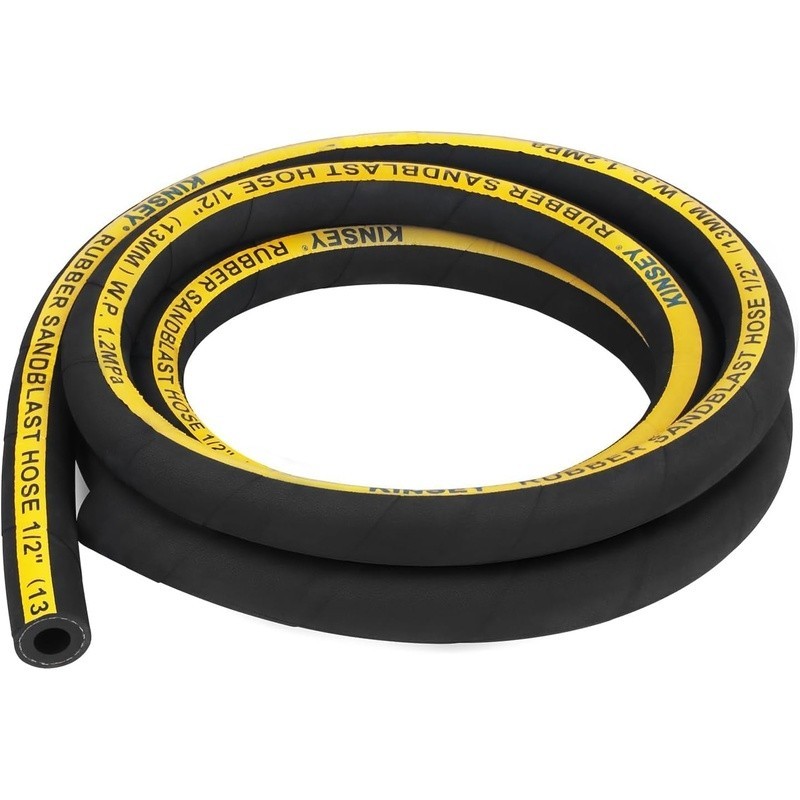 10ft Sandblasting Hose Heavy Duty Rubber High Pressure Sandblaster Use