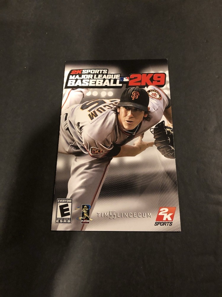 mlb 2k9 ps2 Manual only