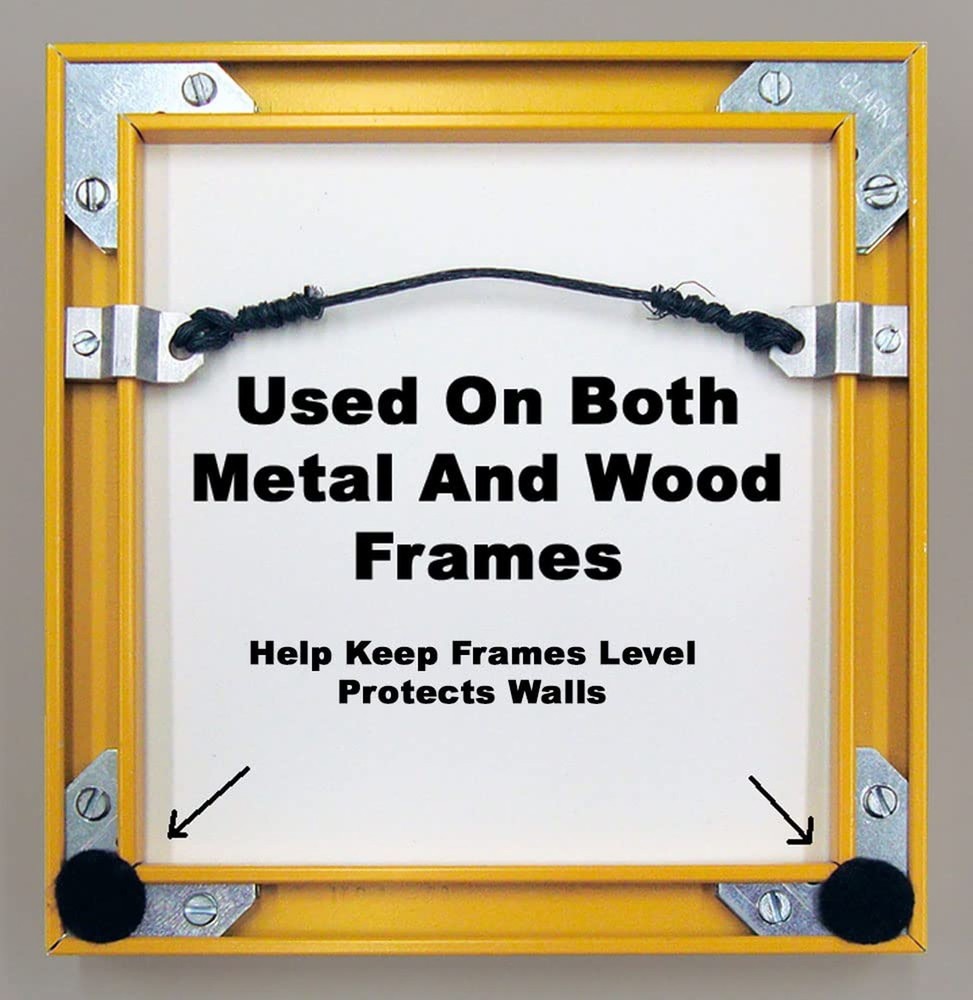 48 Pieces Grey Self Adhesive Felt Bumpers