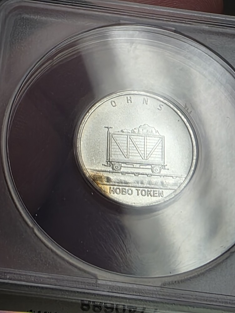 Dan CARR 2016 OHNS TOKEN! SILVER! ANACS MS69. 125 Mintage! Limited! Signed!