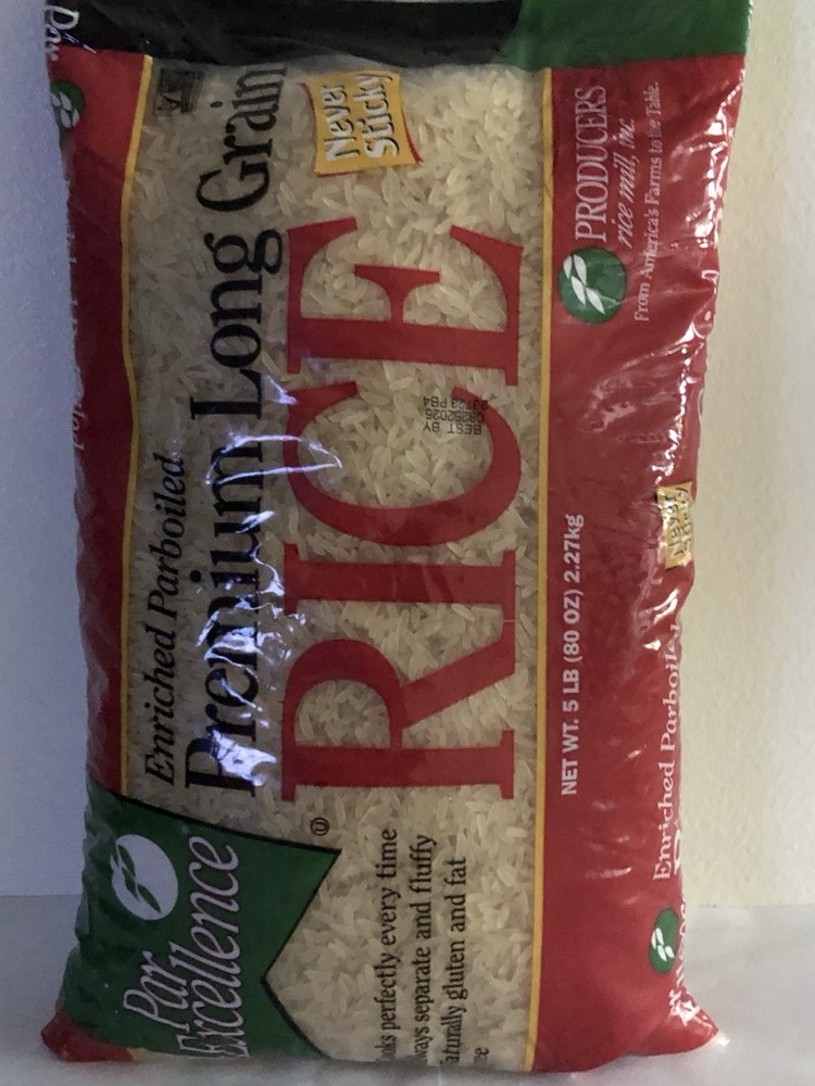 Par Excellence Long Grain Enriched Parboiled Rice 10lbs.