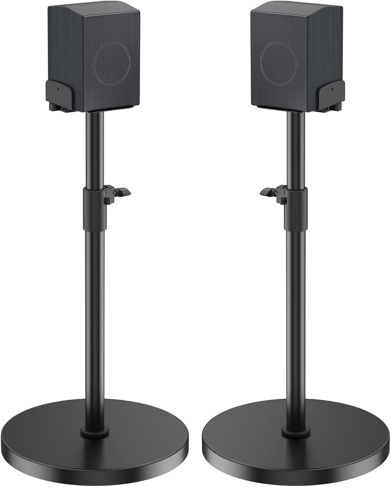 Floor Speaker Stands for Samsung Rear Speaker Stands - Height Adjustable Extend