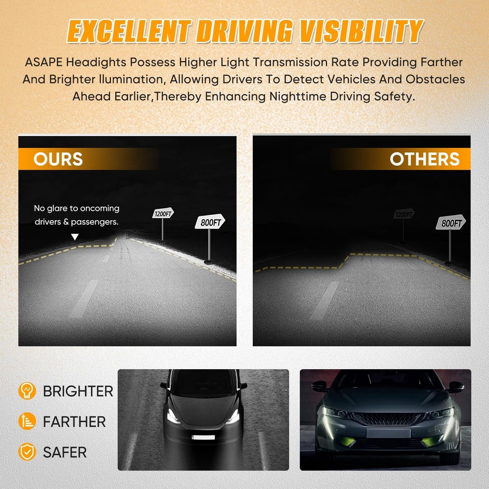 Headlight Assembly for Corolla 2003-2008 Auto Replacement 8115002350