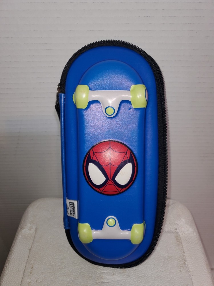 Yoobi Marvel Spiderman comics Skateboard pencil case ruler sharpener school tool