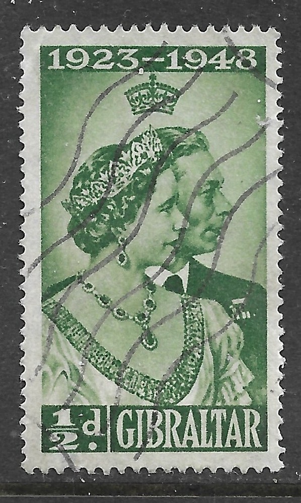 GIBRALTAR   SC  121     SG 134       .USED