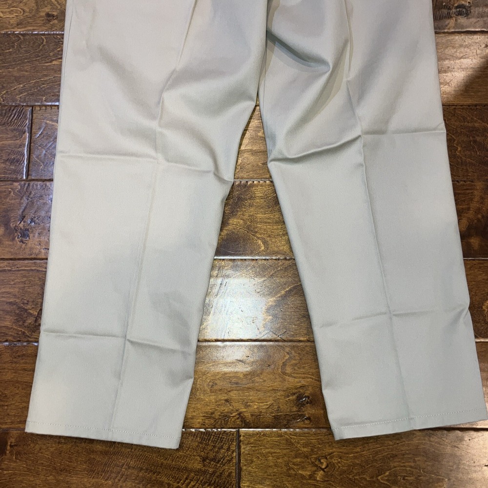 Dickies Flat Front Size Size 40 X 30 Tan Uniform/Work Pants ￼