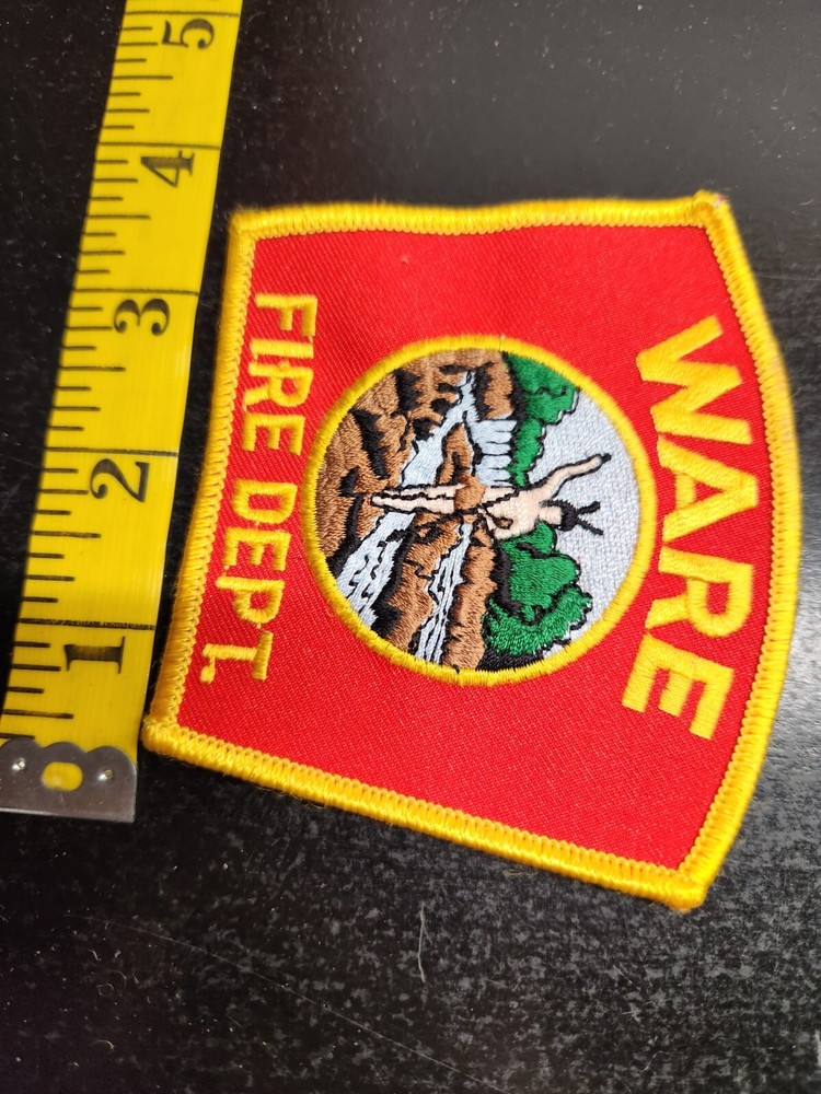 Vintage Ware Massachusetts Fire Department Shoulder Patch