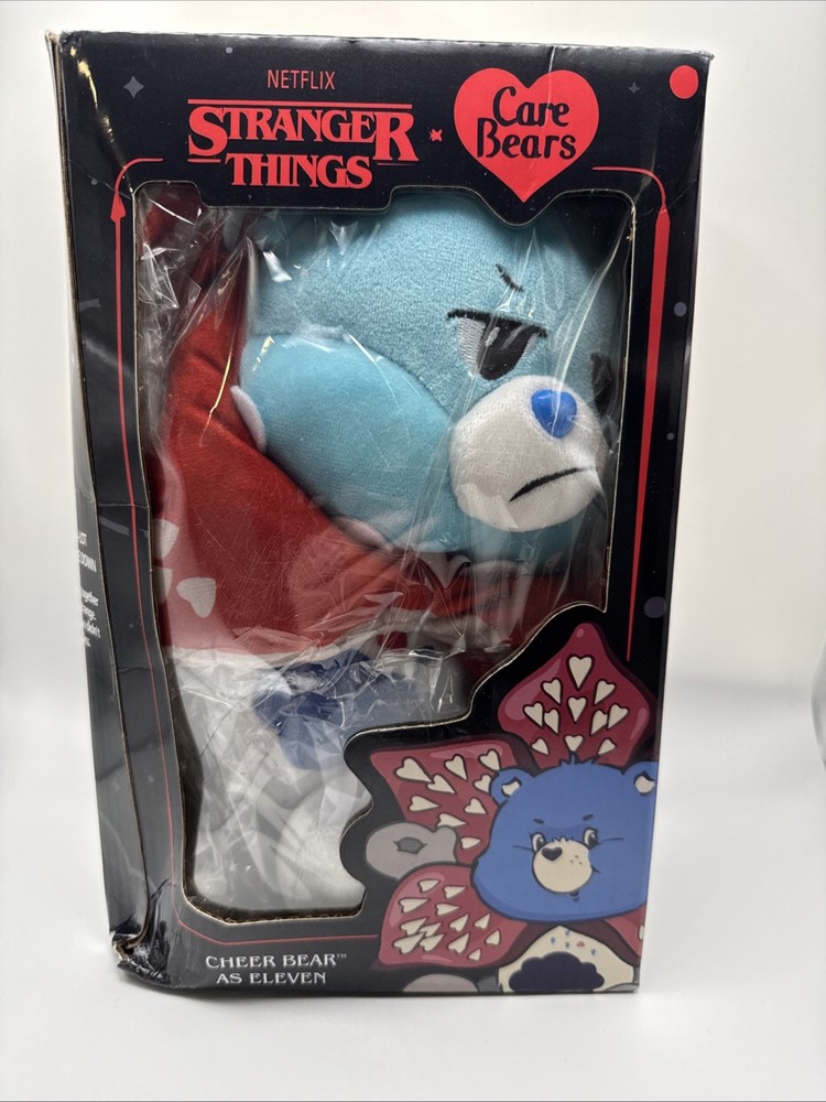 Care Bears x Stranger Things Grumpy Bear Demogorgon 12” Plush Box Error