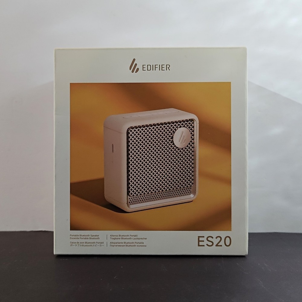 Edifier ES20 Portable Waterproof Lightweight Mini Bluetooth Speaker Ivory