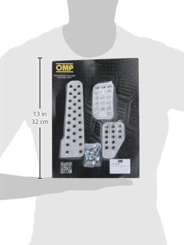 (OA/1010 Racing Pedal Set, silver