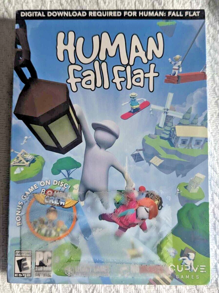 Human Fall Flat Pc DVD rom game Brand New
