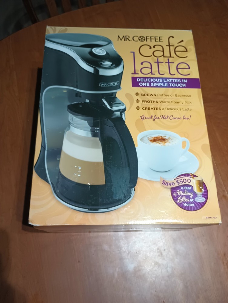 Mr Coffee Latte And Hot Chocolate Machine Open Box/ New