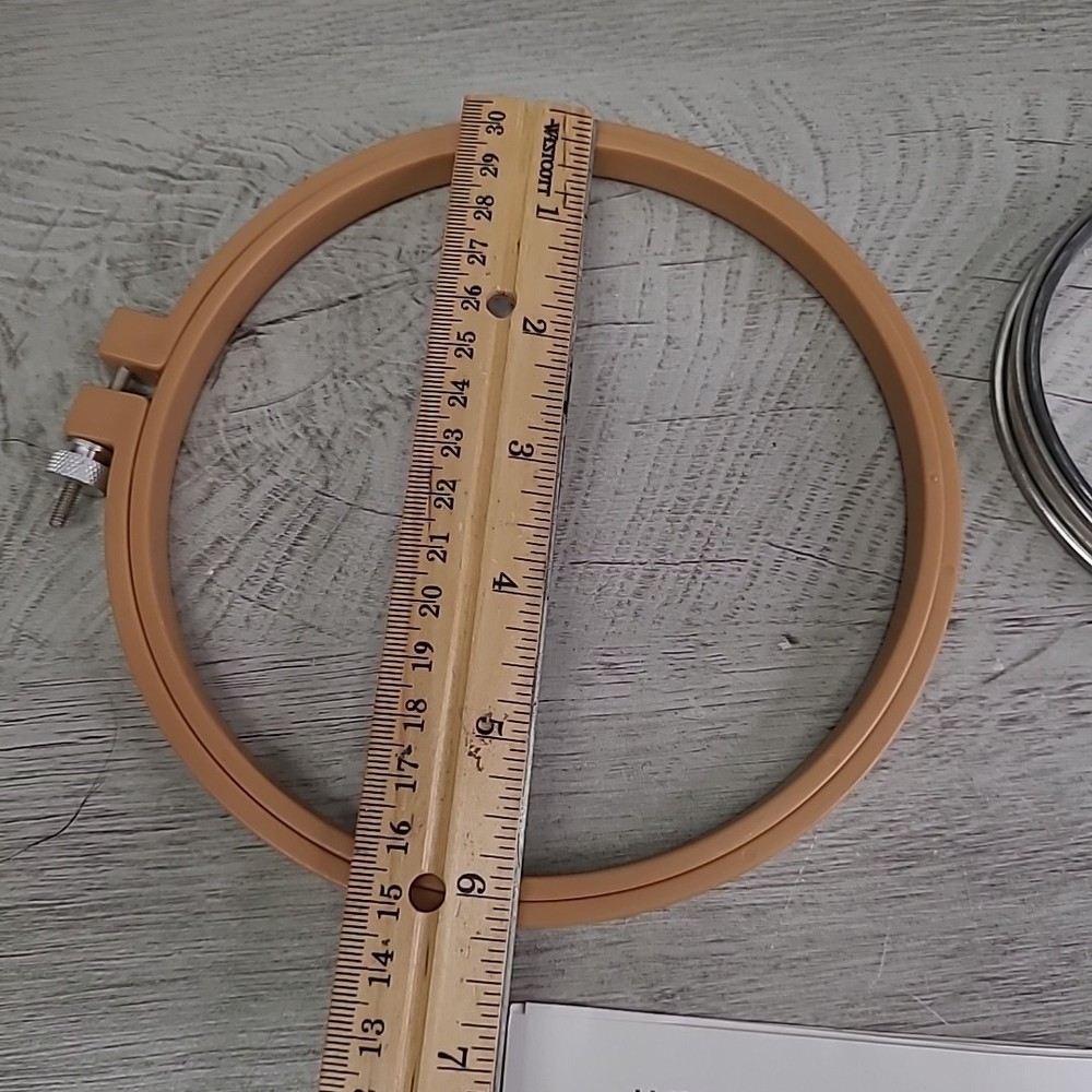 Susan Bates Peg-It Knitting Counter & Assorted Hoops Plastic Metal