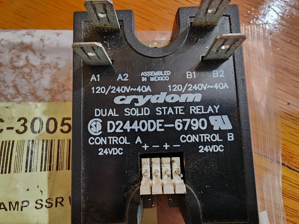 TurboChef/ Crydom NGC-3005 Solid State Relay