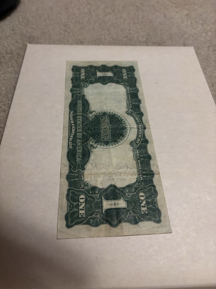 1899 Black Eagle Silver Certificate, uncertified