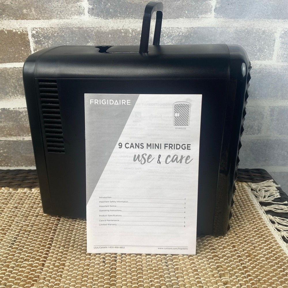 Frigidaire 5L Mini Refrigerator - Portable Beverage Cooler