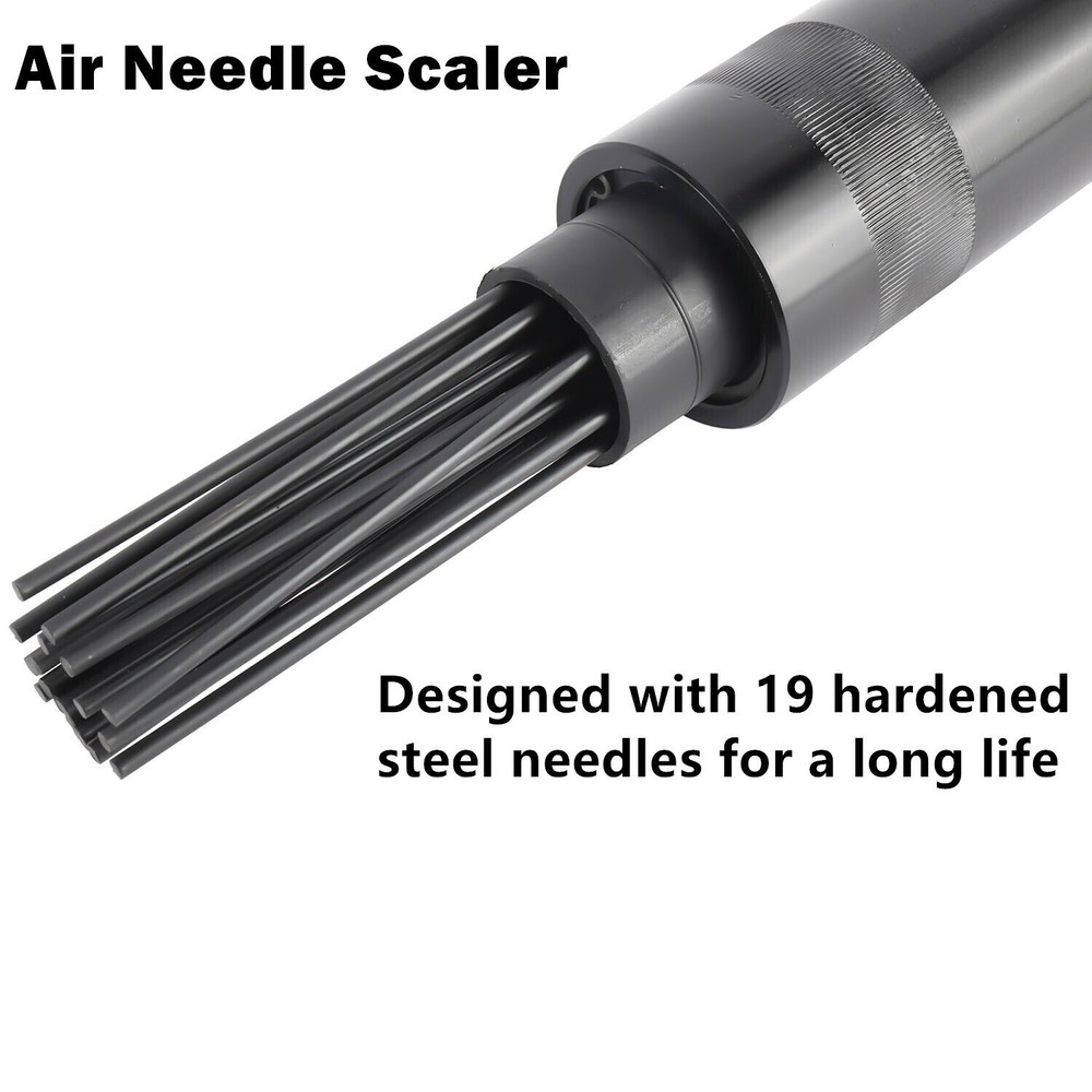 Pneumatic Needle Scaler Remove Derusting Tools Paint Corrosion Slag Rust Remover
