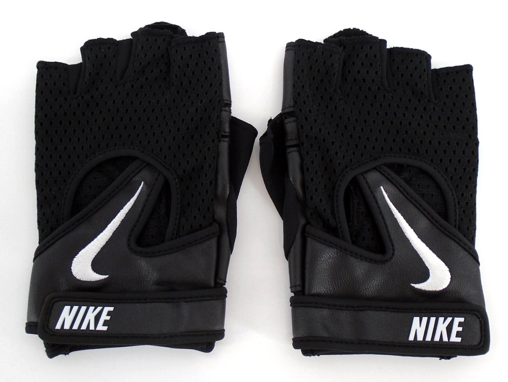 Nike Pro Elevate Training Gloves Women's Medium Black/White