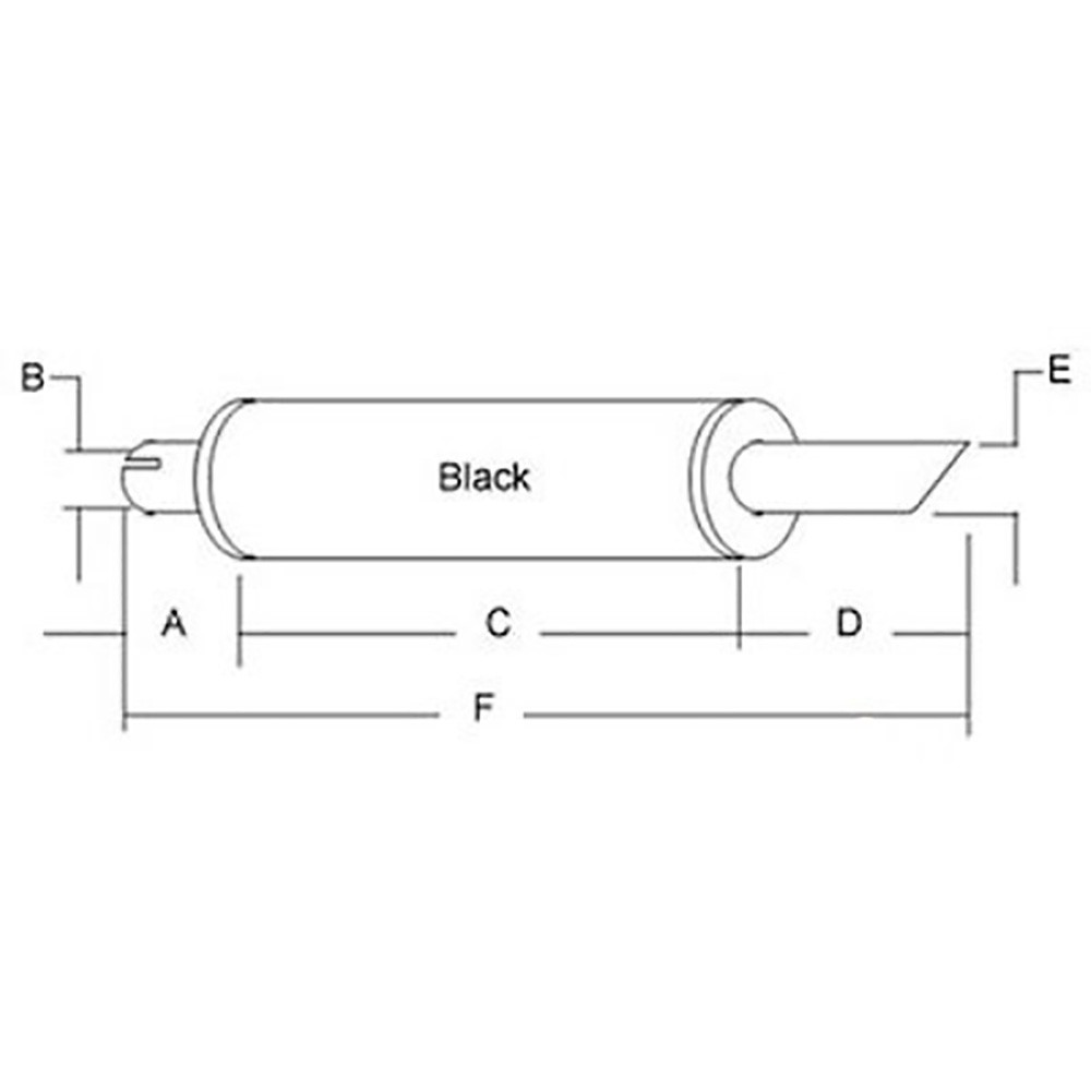 Muffler Fits 4835 83959846