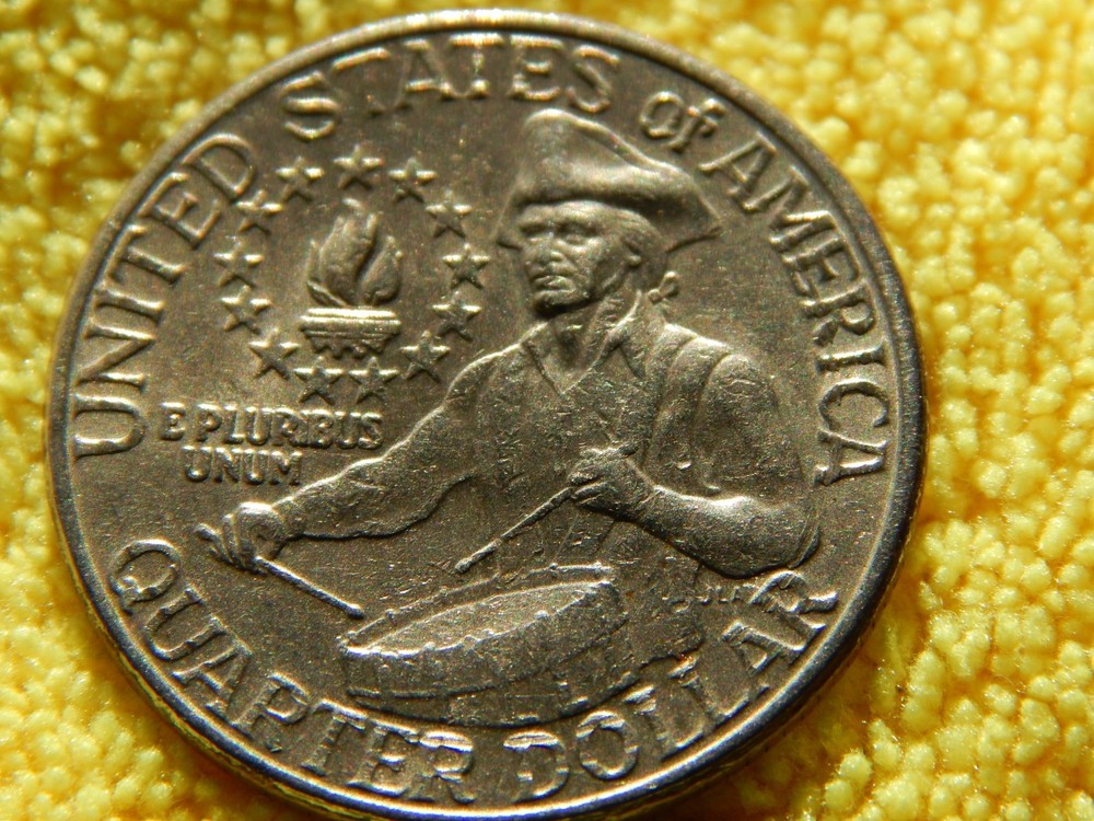 Bicentennial Quarter D Mint , Multiple Mint Errors Reverse and Obverse Errors