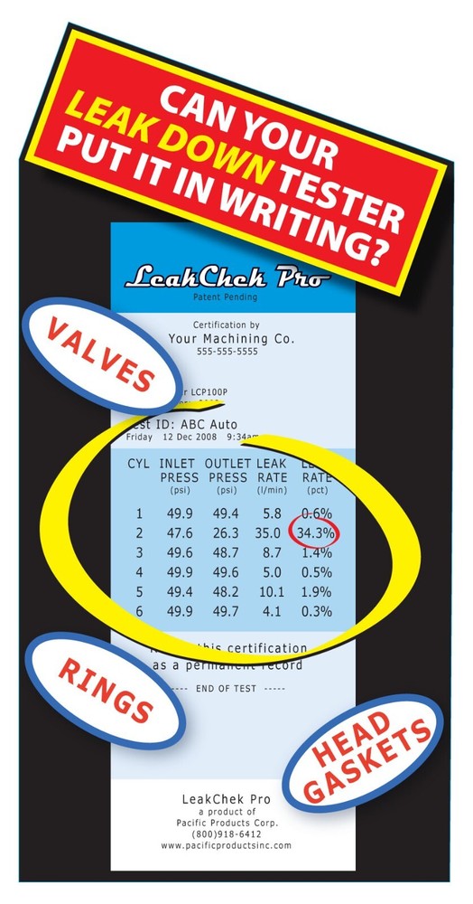 Automatic Automotive Leak Down Compression Tester