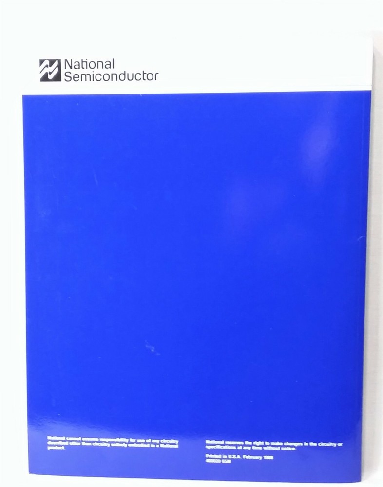 1987 National Semiconductor FAST Applications Handbook Databook