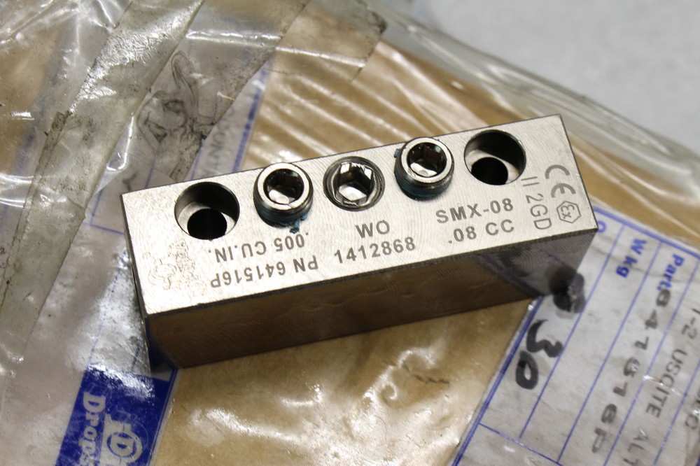 DropsA SMX-08 .08 CC Modular Distributor Divider Block Valve Metering Element