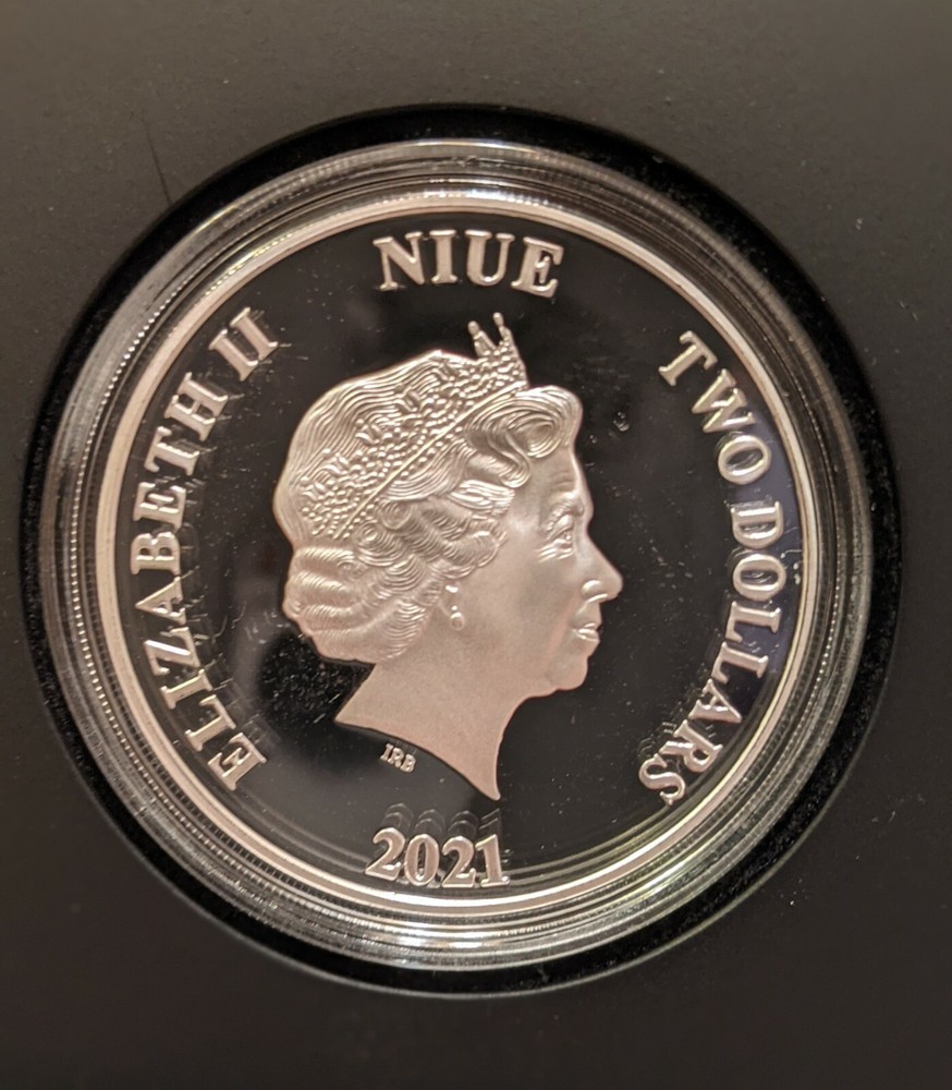 Disney 1 oz Silver Proof The Mandalorian Star Wars, PERTH MINT