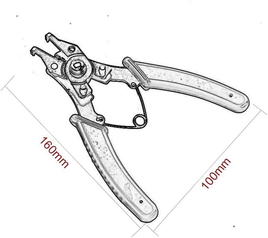 4pc Combination Circlip Snap Ring Plier Internal External ORing C-Clip