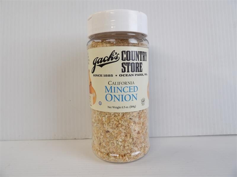 Jack's California Minced Onion, 6.5 oz.