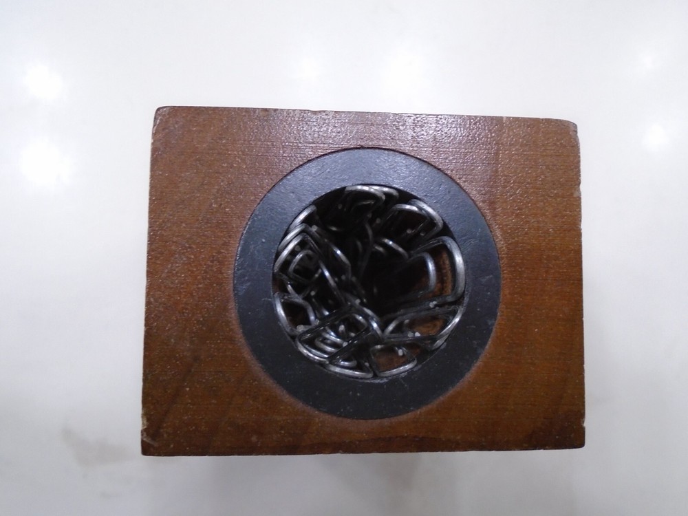 OIL PATCH Laser Engraved Desktop Organizers 3 Piece Set. Cut From Solid Walnut.