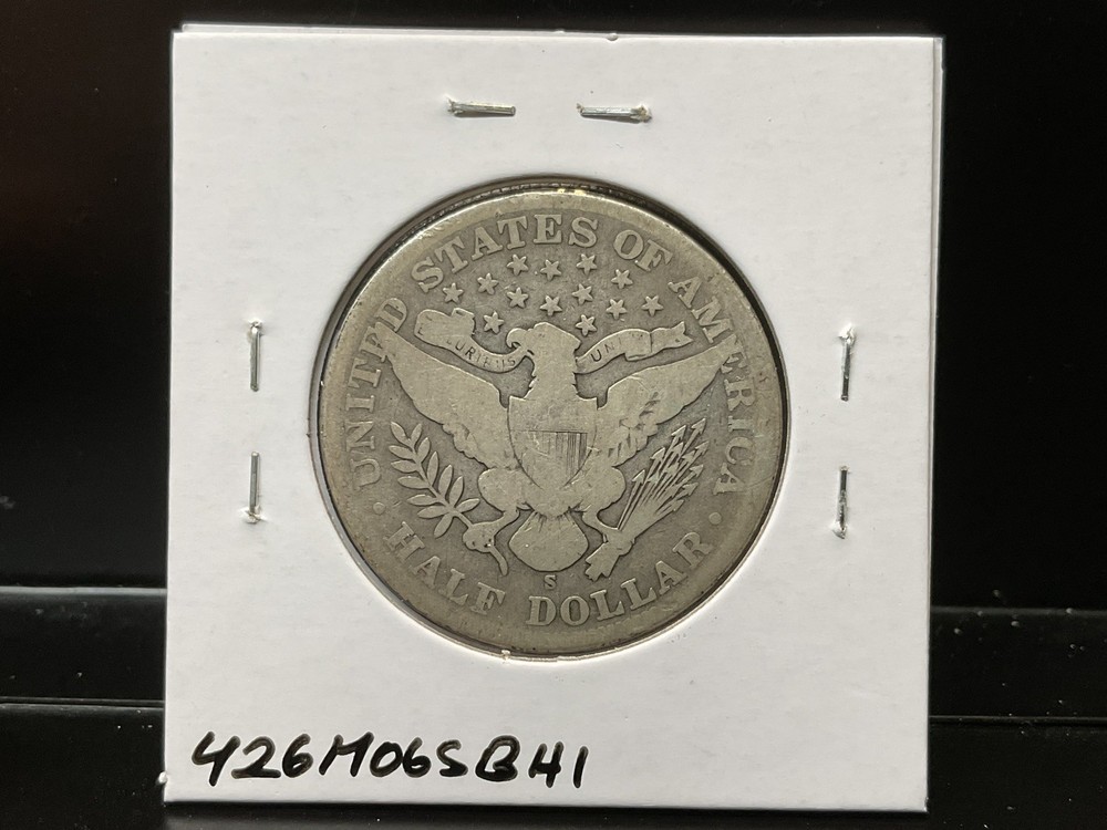 1906-S Barber Half