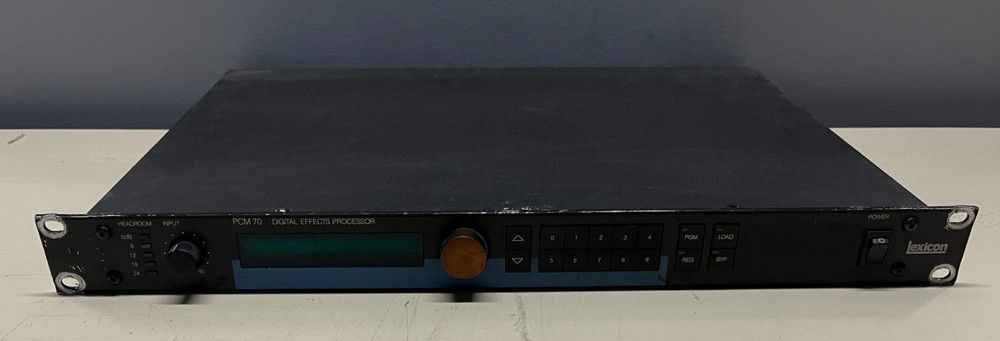 Lexicon PCM 70 Digital Effects Processor, V3.0