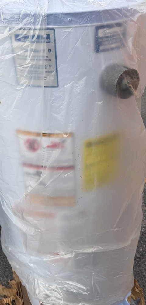 Kenmore Power Miser 9 Water Heater White Self-Cleaning Roto-Swirl Glass Lining