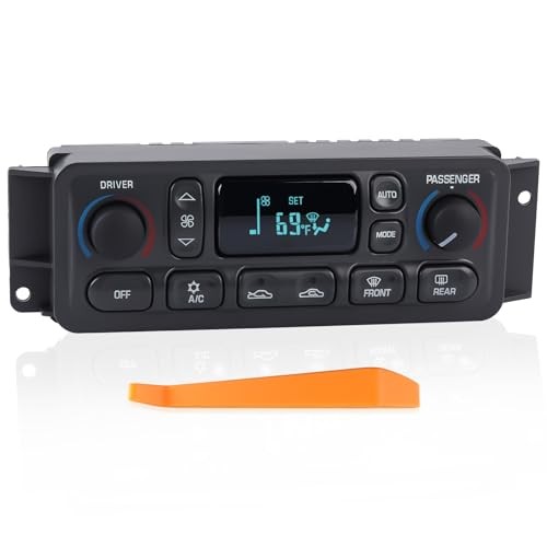 16256018 A/C Heater Climate Control Module, Compatible with Chevy Corvette C5