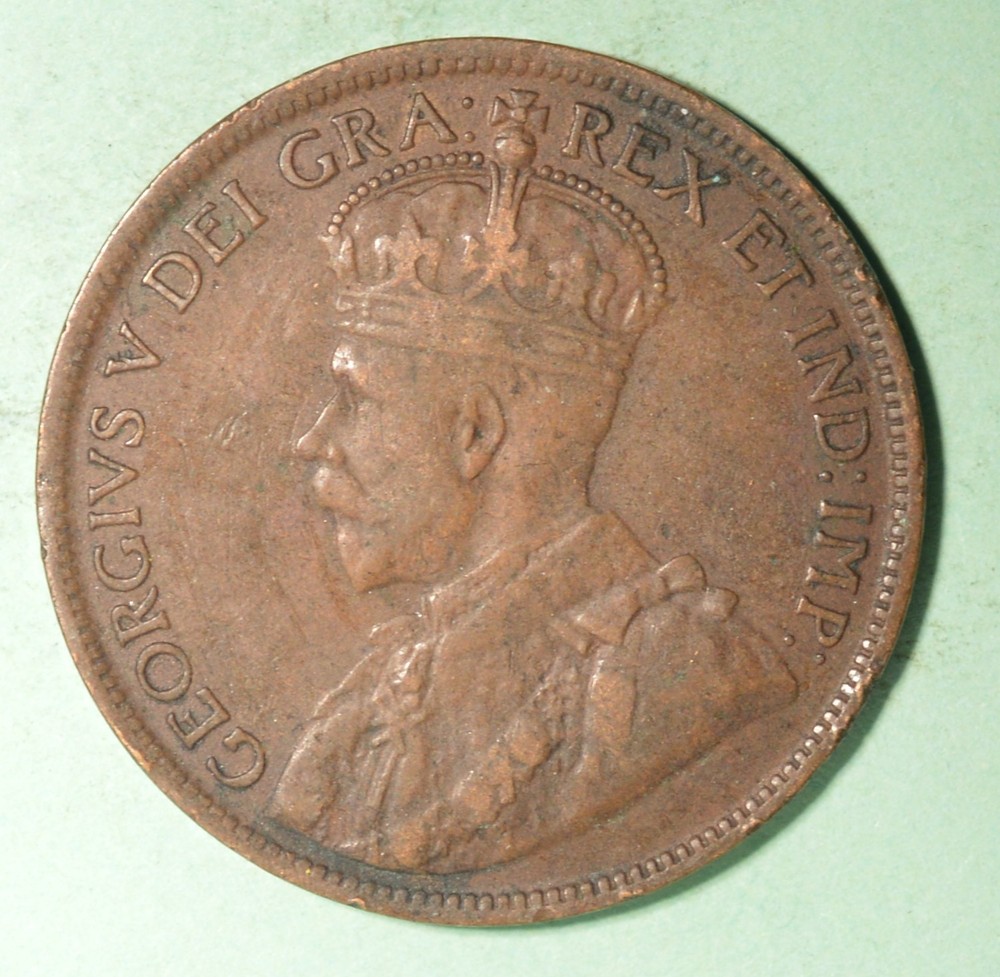 1916 - Canada Large Cent - INV# X-179
