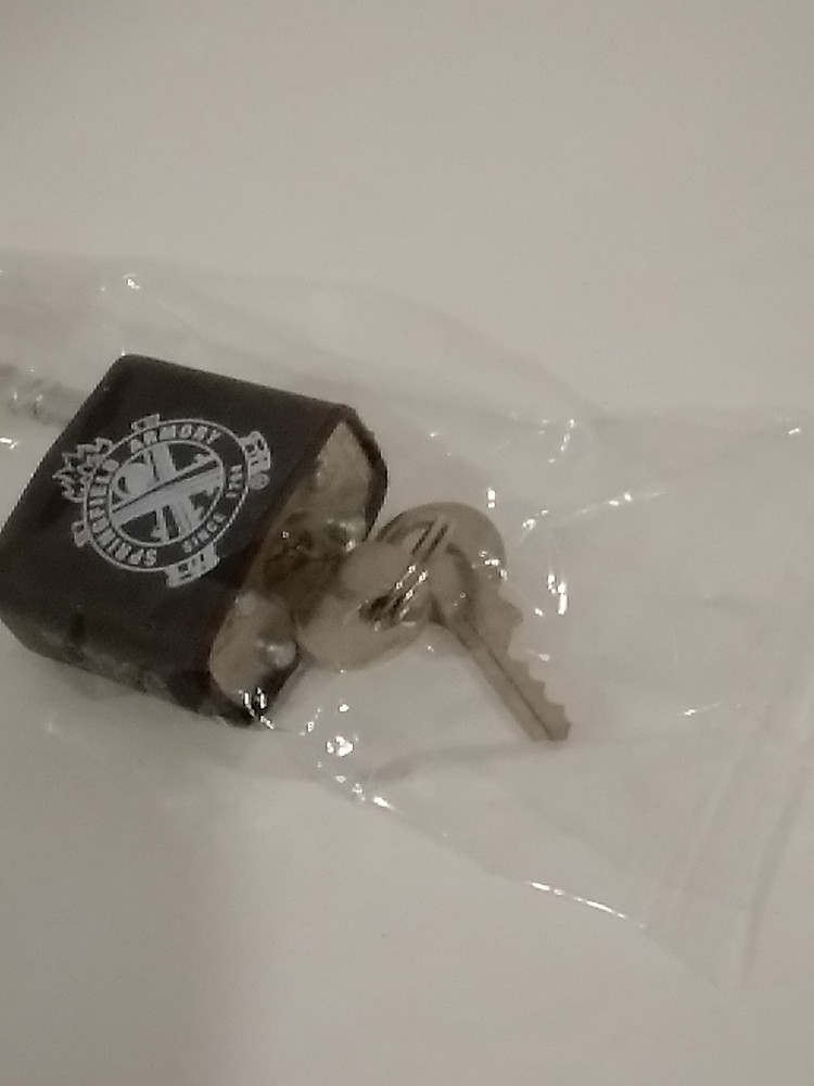 Springfield Armory Gun Lock Cable Safty Lock 8" Silver With 2 Keys