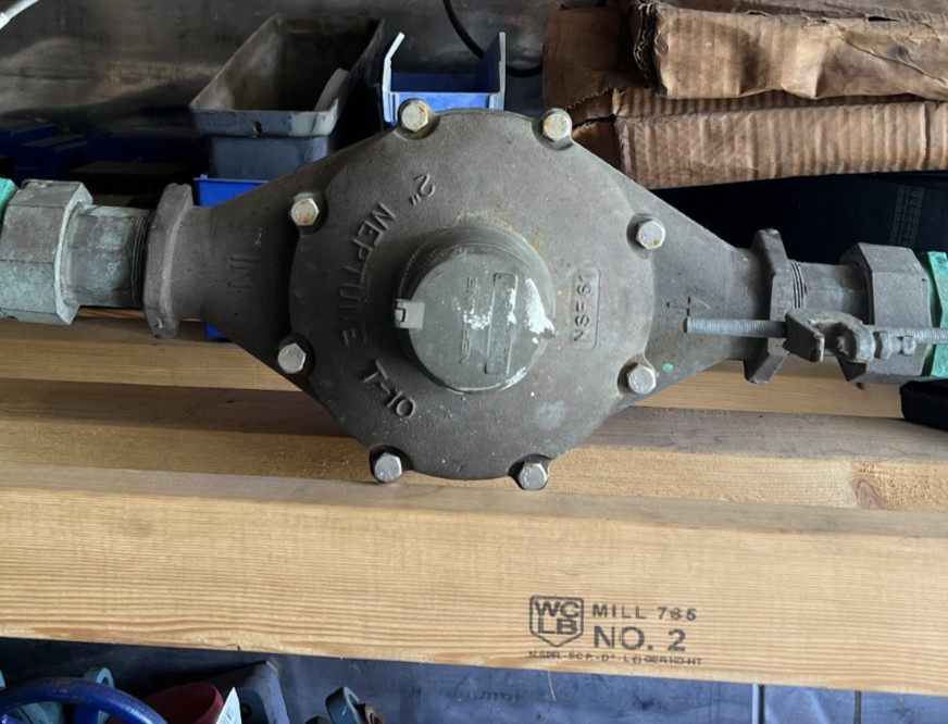 NEPTUNE 2" T-10 BRASS Potable water meter brass