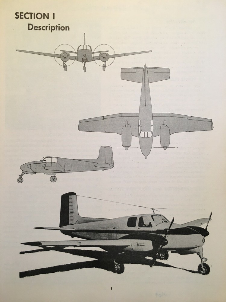 Beechcraft Twin-Bonanza 50 Flight Handbook