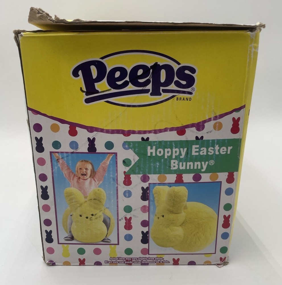 Peeps Hoppy Easter Bunny Toy New Open Box No Pump